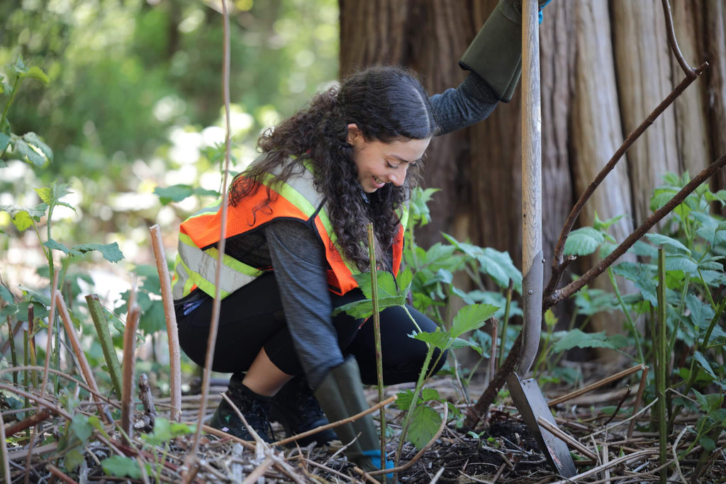 Planting a tree with One Tree Planted